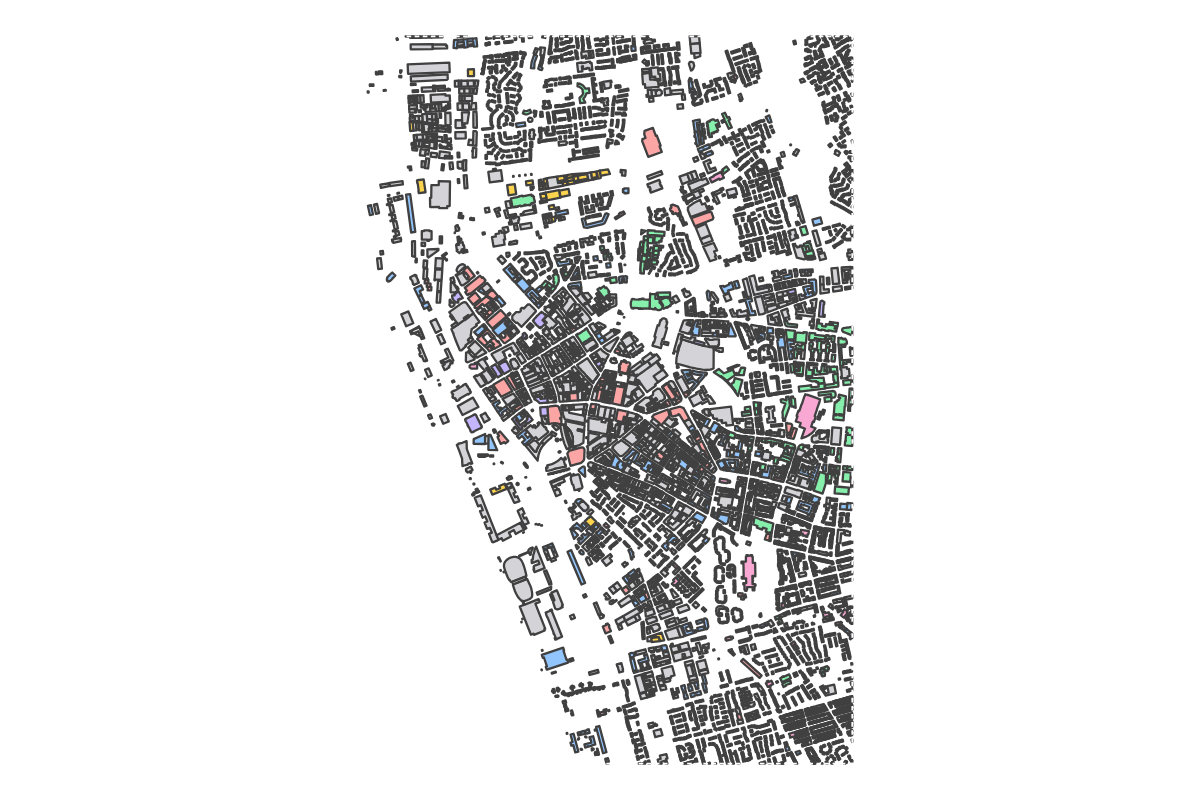 Program breakdown map