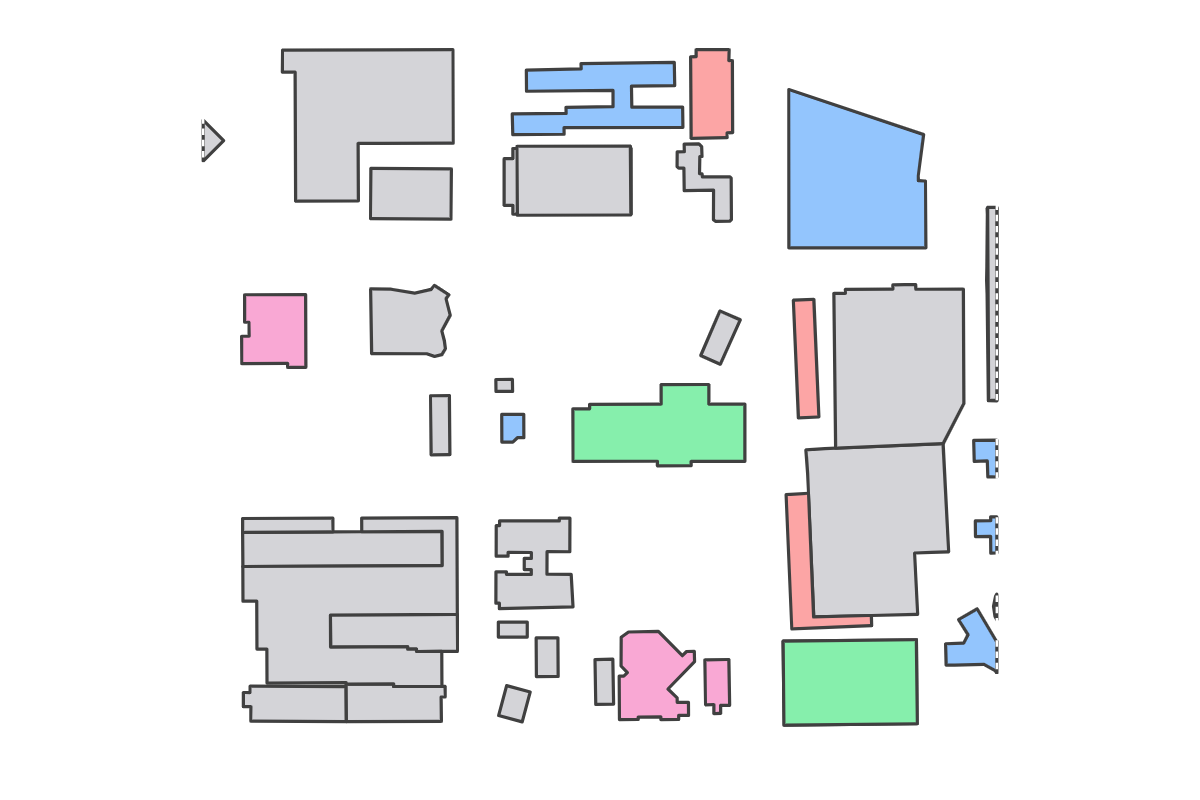 Program breakdown map