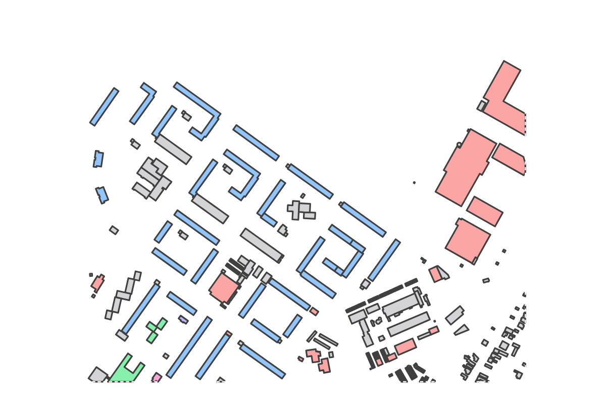 Program breakdown map