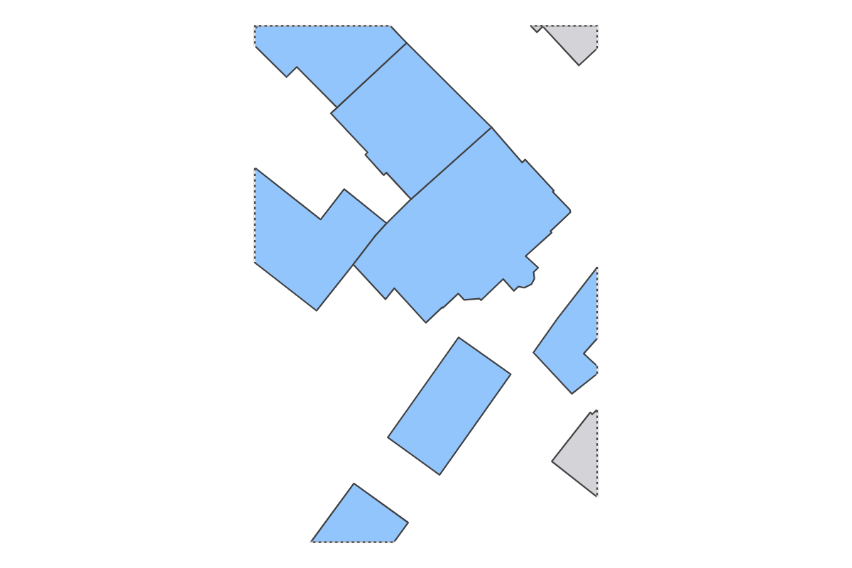 Program breakdown map