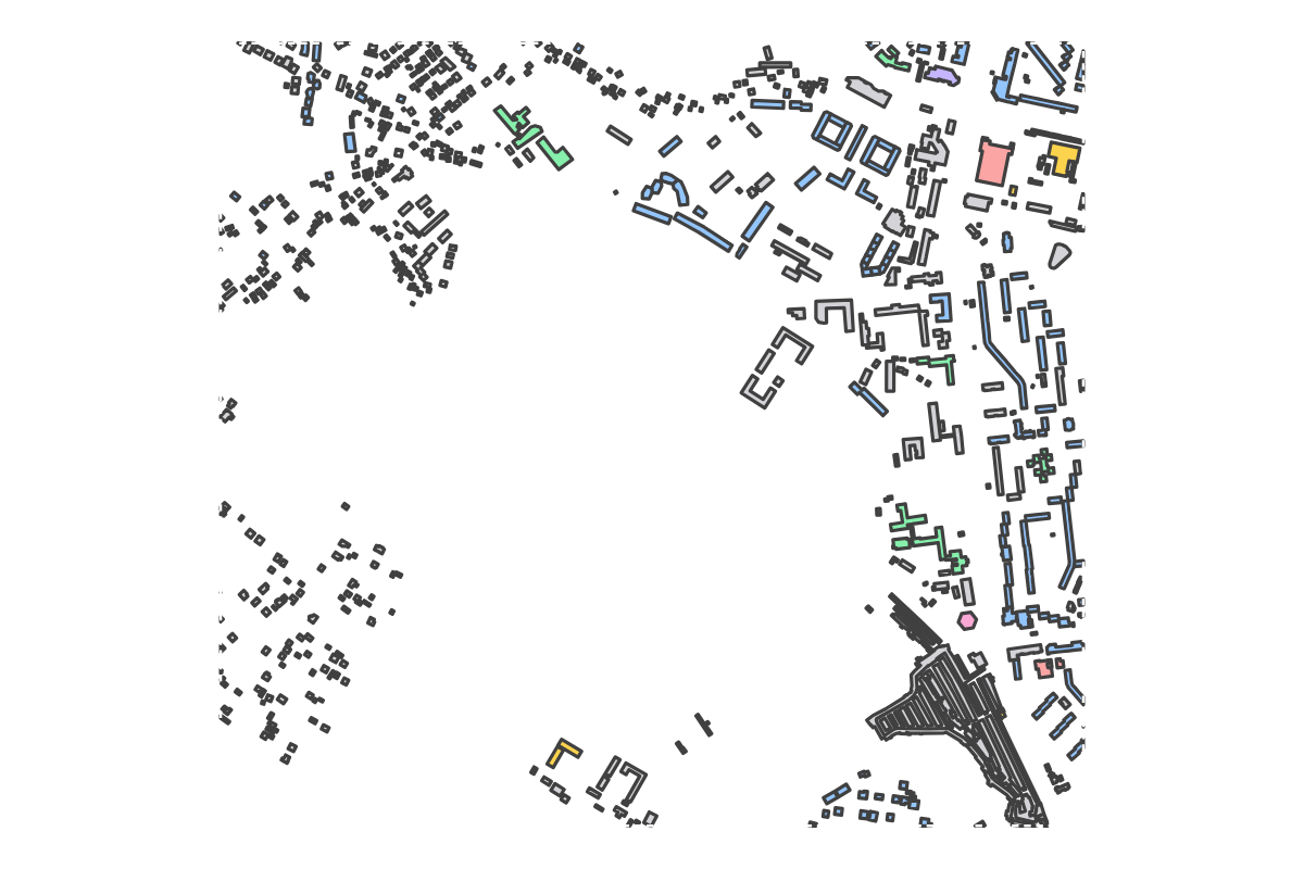 Program breakdown map