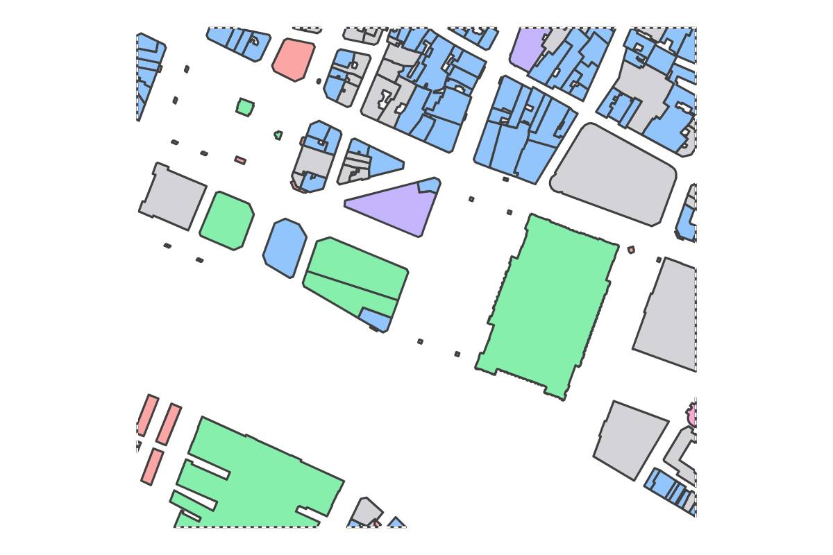 Program breakdown map