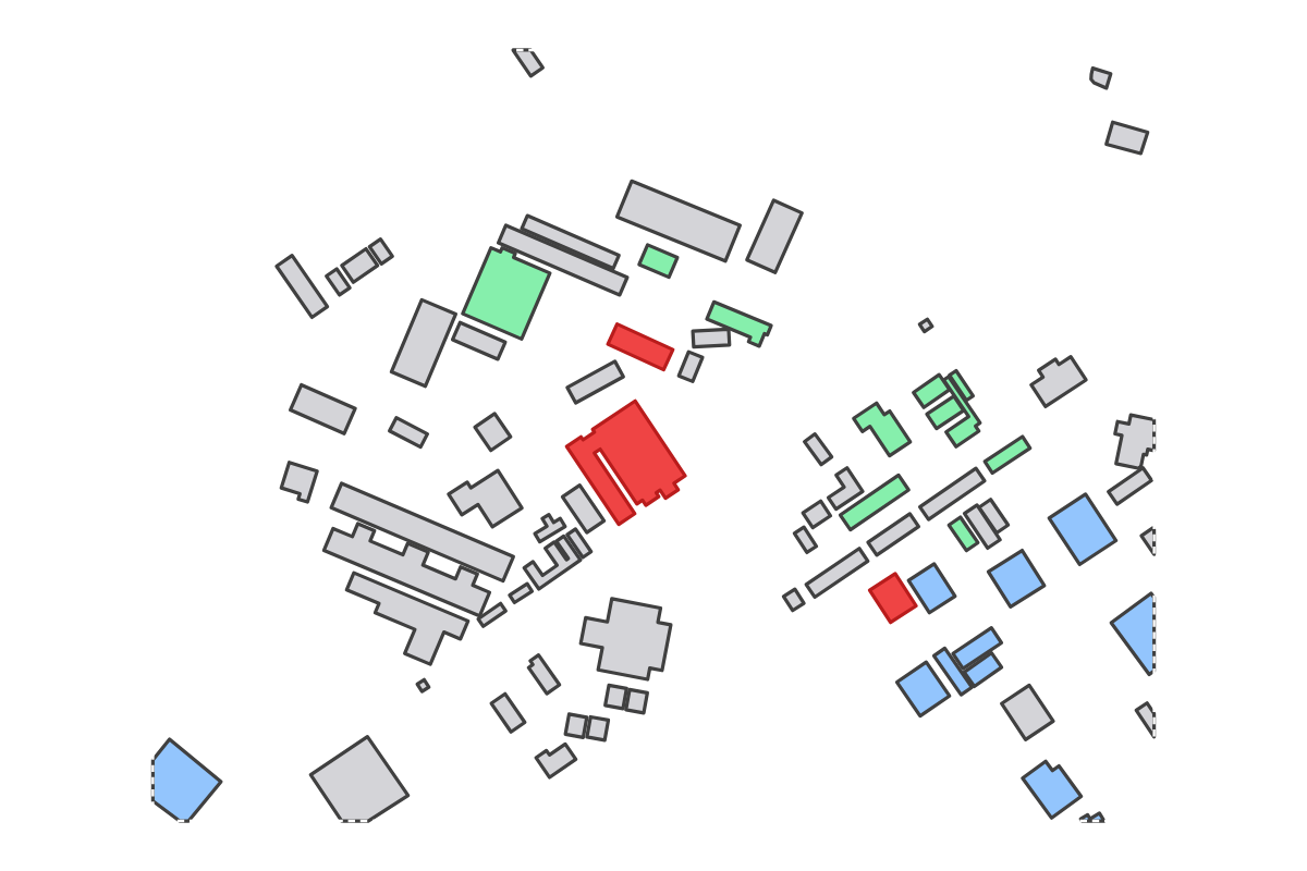 Program breakdown map