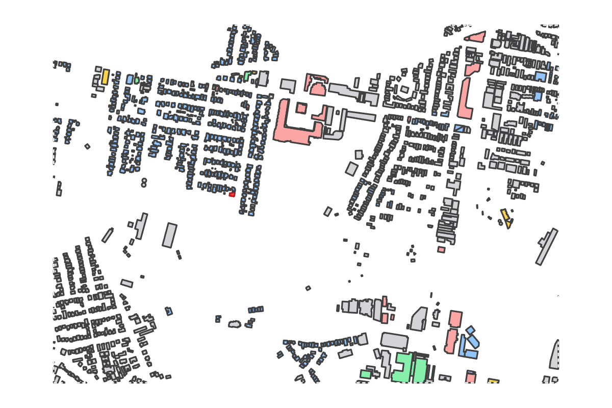 Program breakdown map
