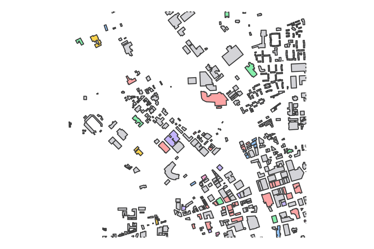 Program breakdown map