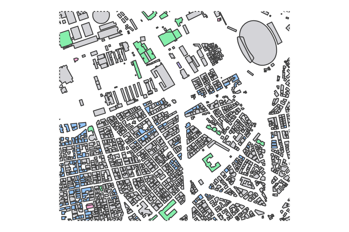 Program breakdown map