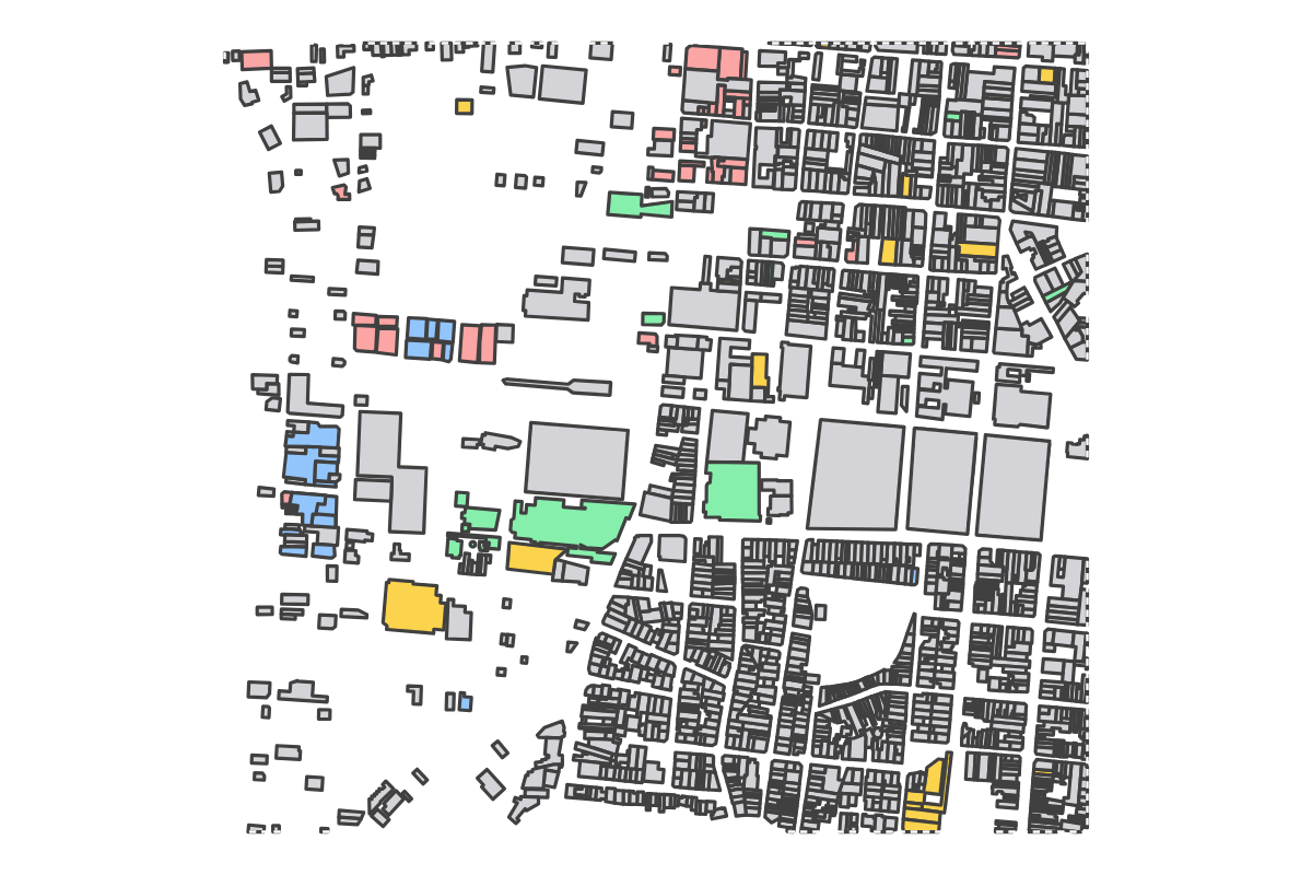 Program breakdown map