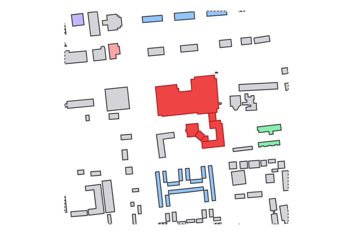 Program breakdown map