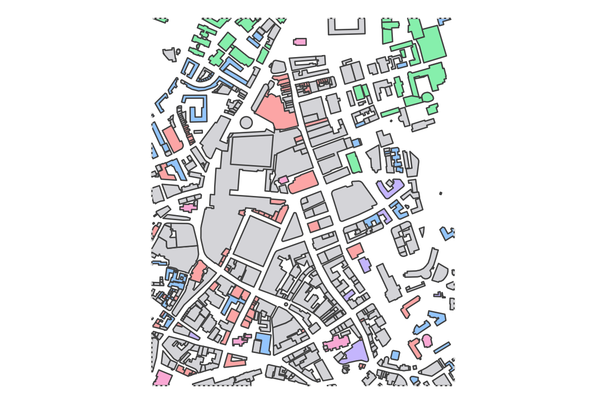 Program breakdown map