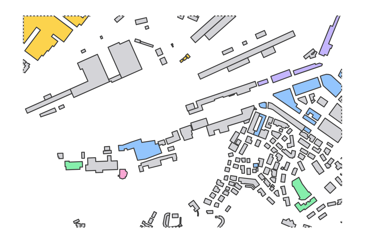 Program breakdown map