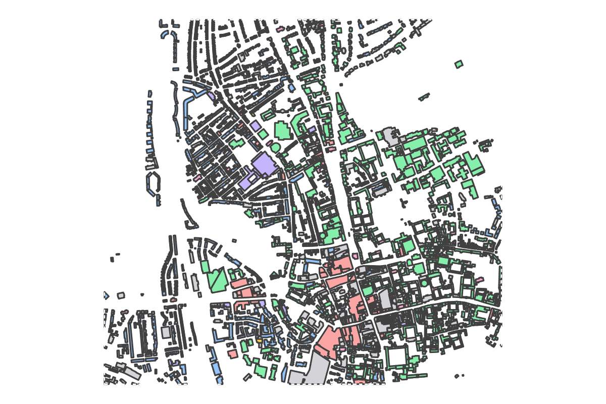 Program breakdown map