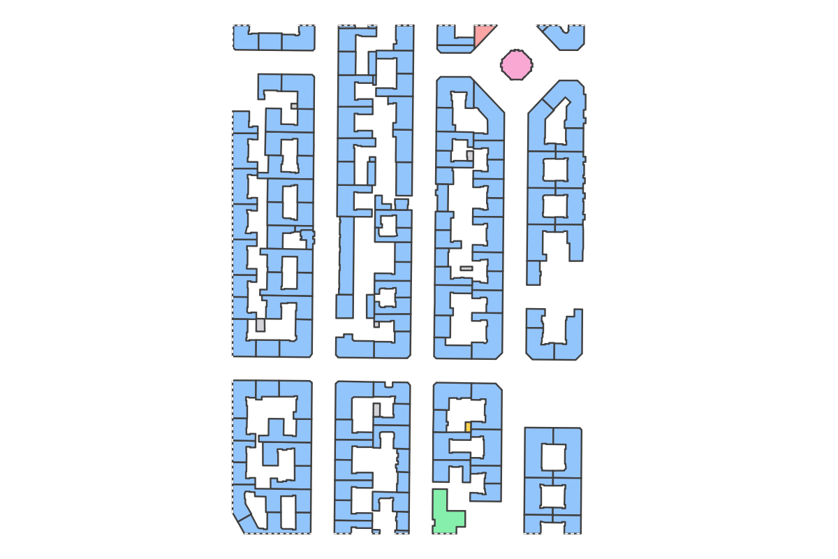 Program breakdown map