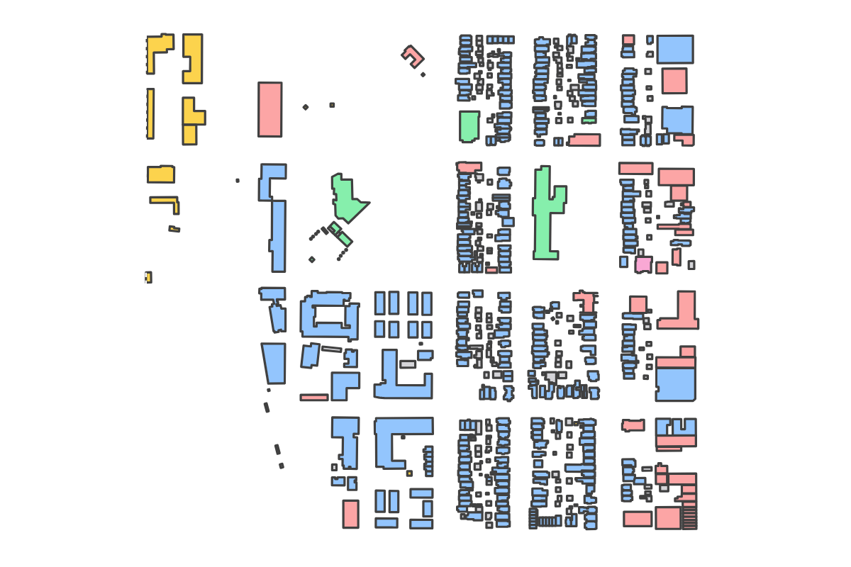 Program breakdown map