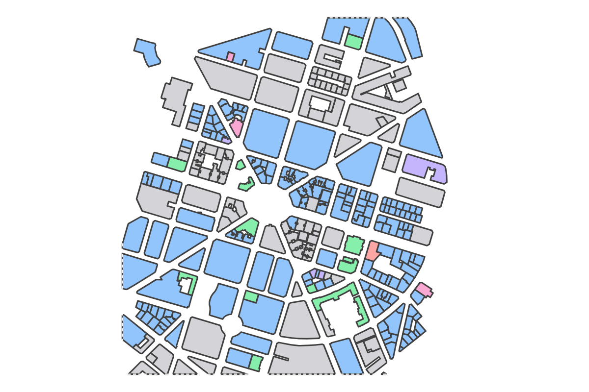 Program breakdown map
