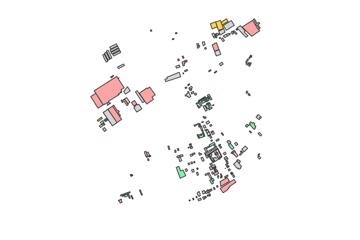Program breakdown map