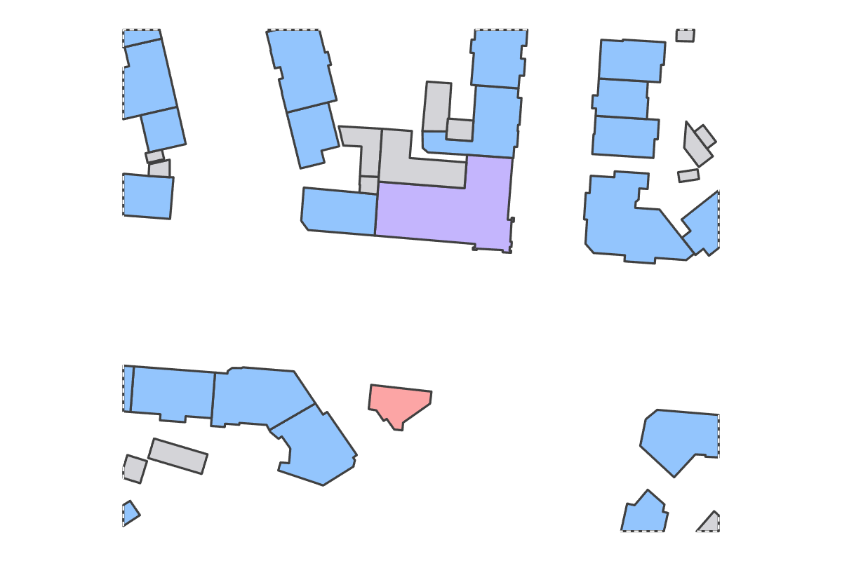 Program breakdown map