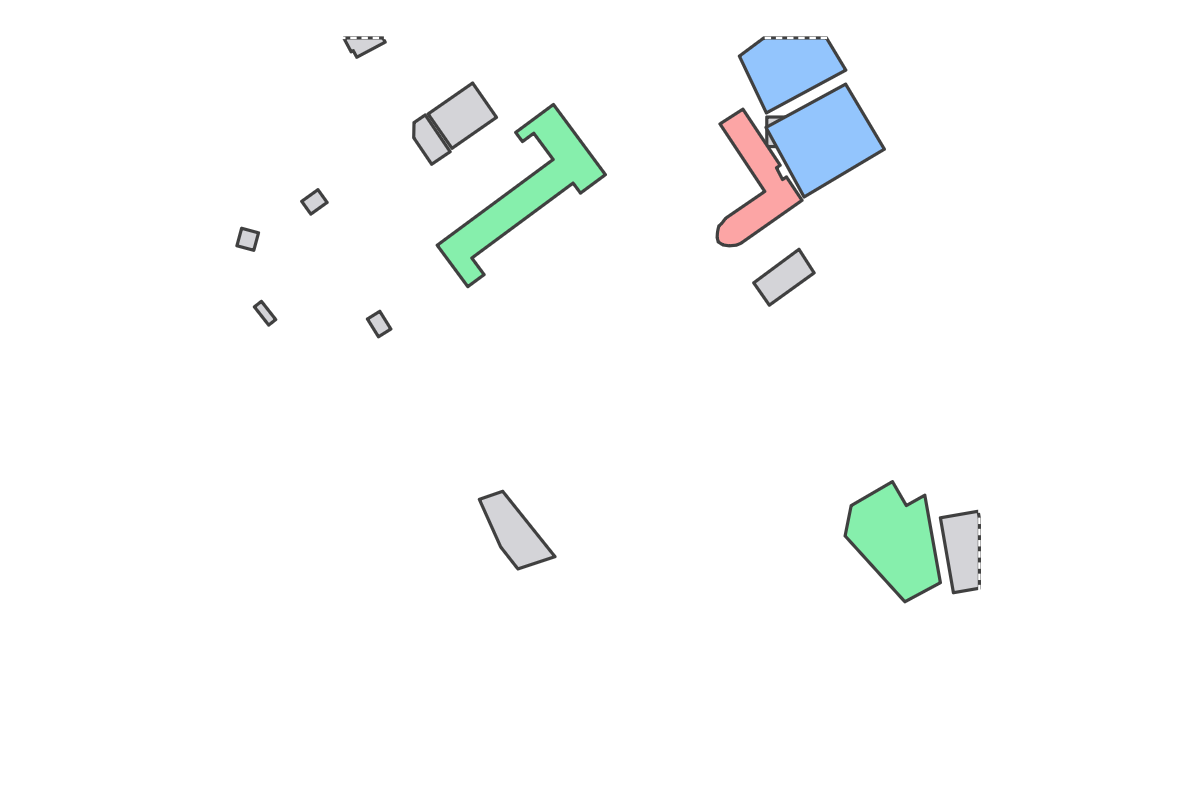 Program breakdown map