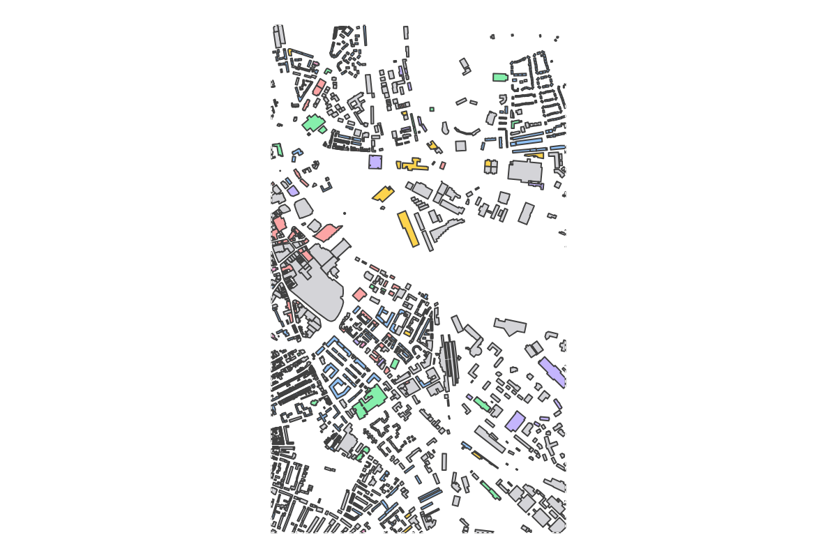 Program breakdown map