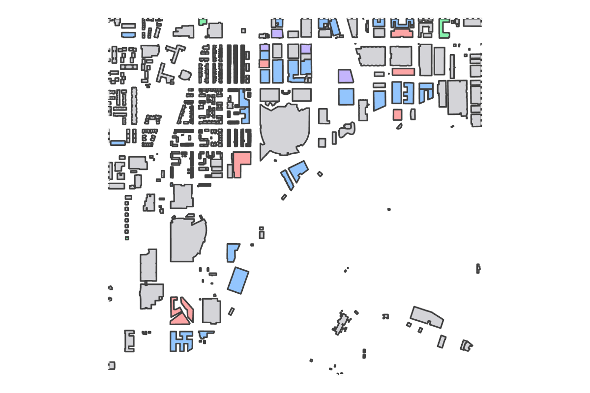 Program breakdown map