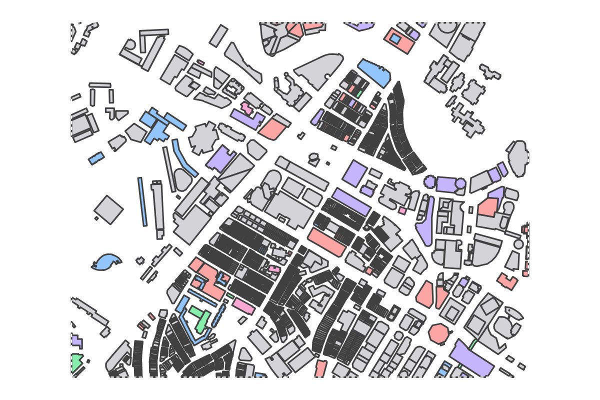 Program breakdown map