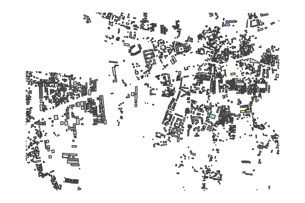 Program breakdown map