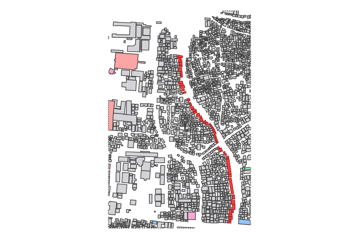 Program breakdown map