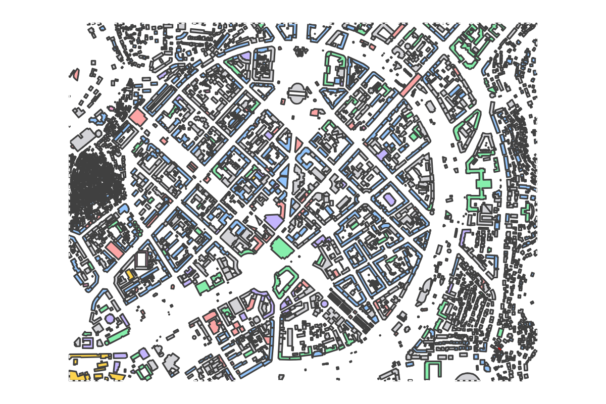 Program breakdown map
