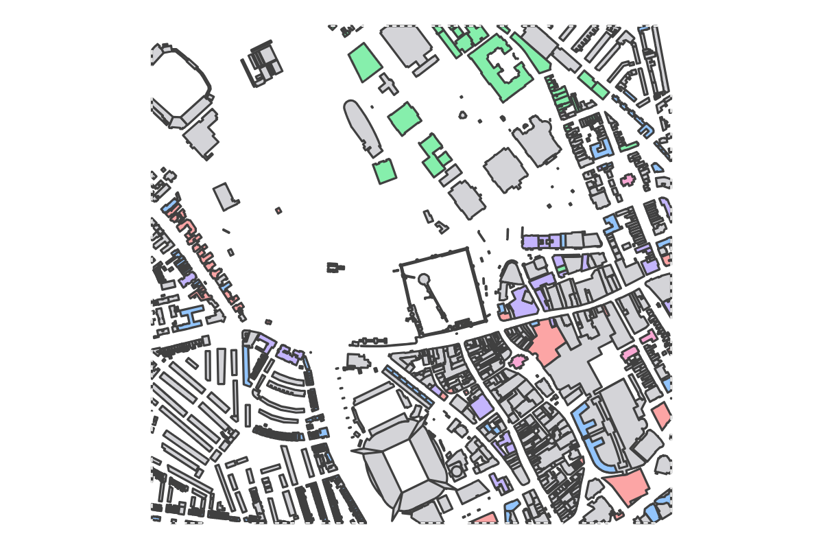 Program breakdown map