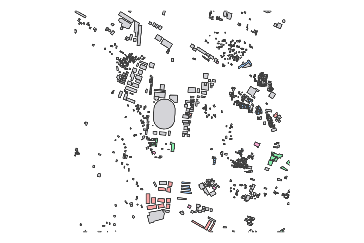 Program breakdown map