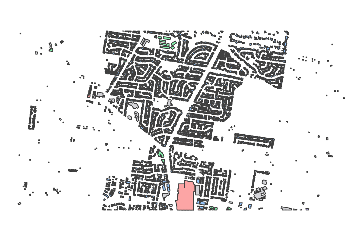Program breakdown map