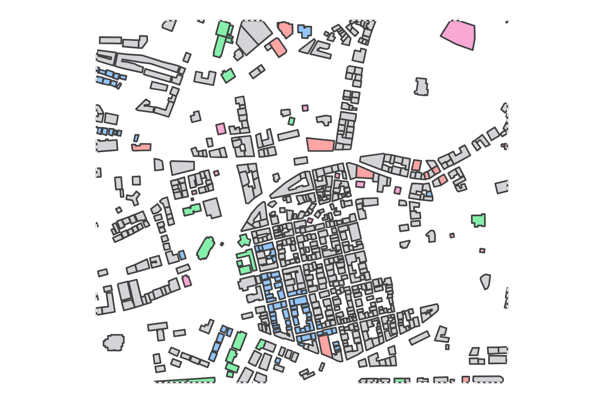 Program breakdown map