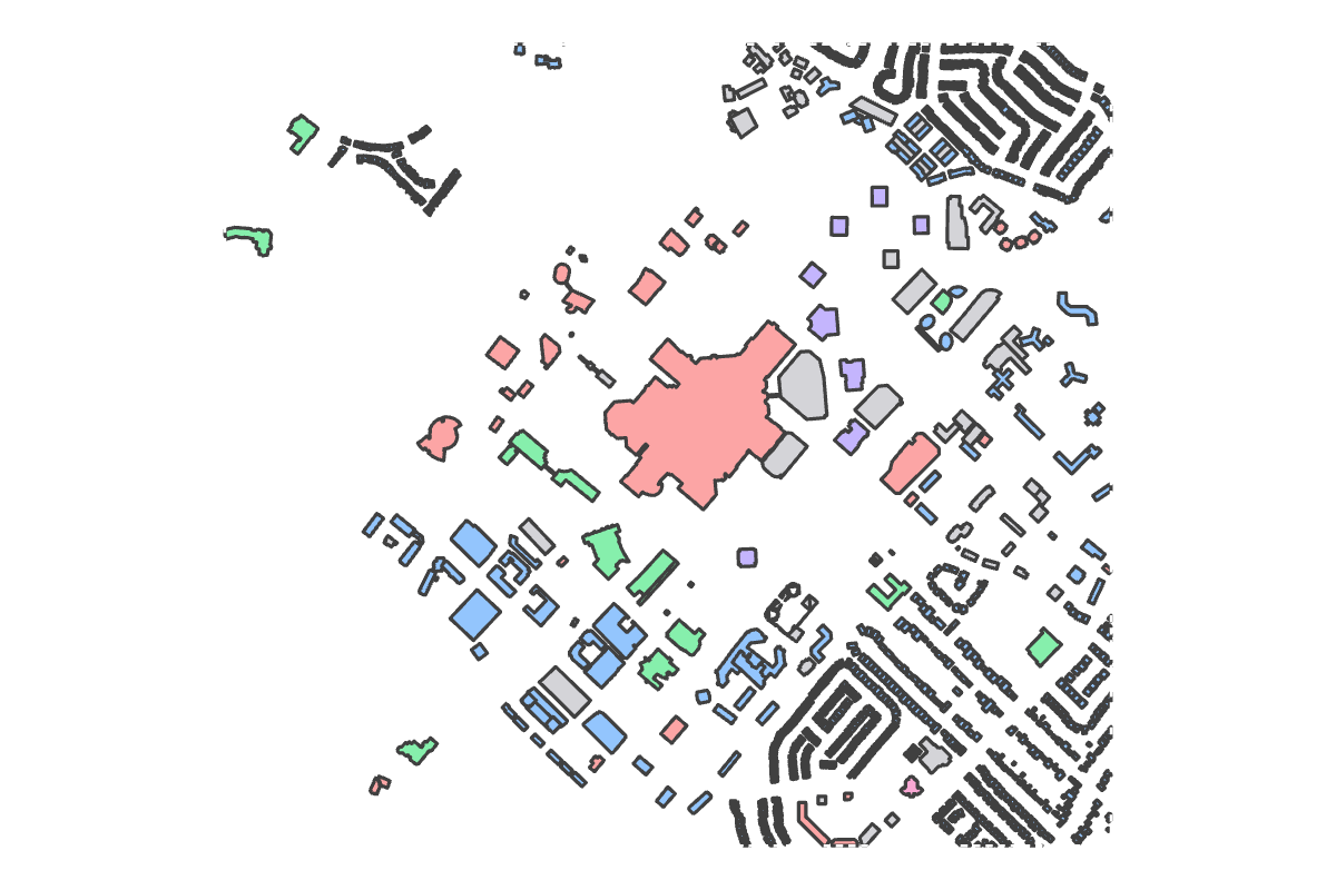 Program breakdown map