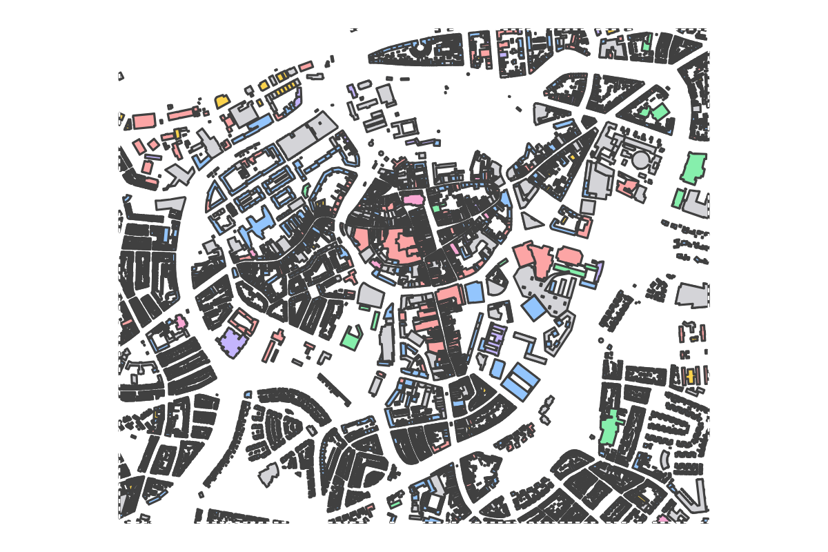 Program breakdown map