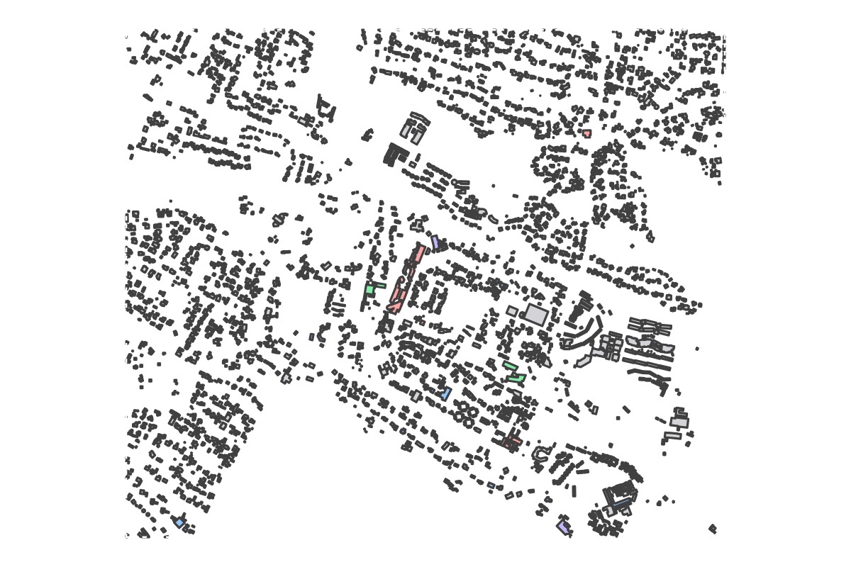 Program breakdown map