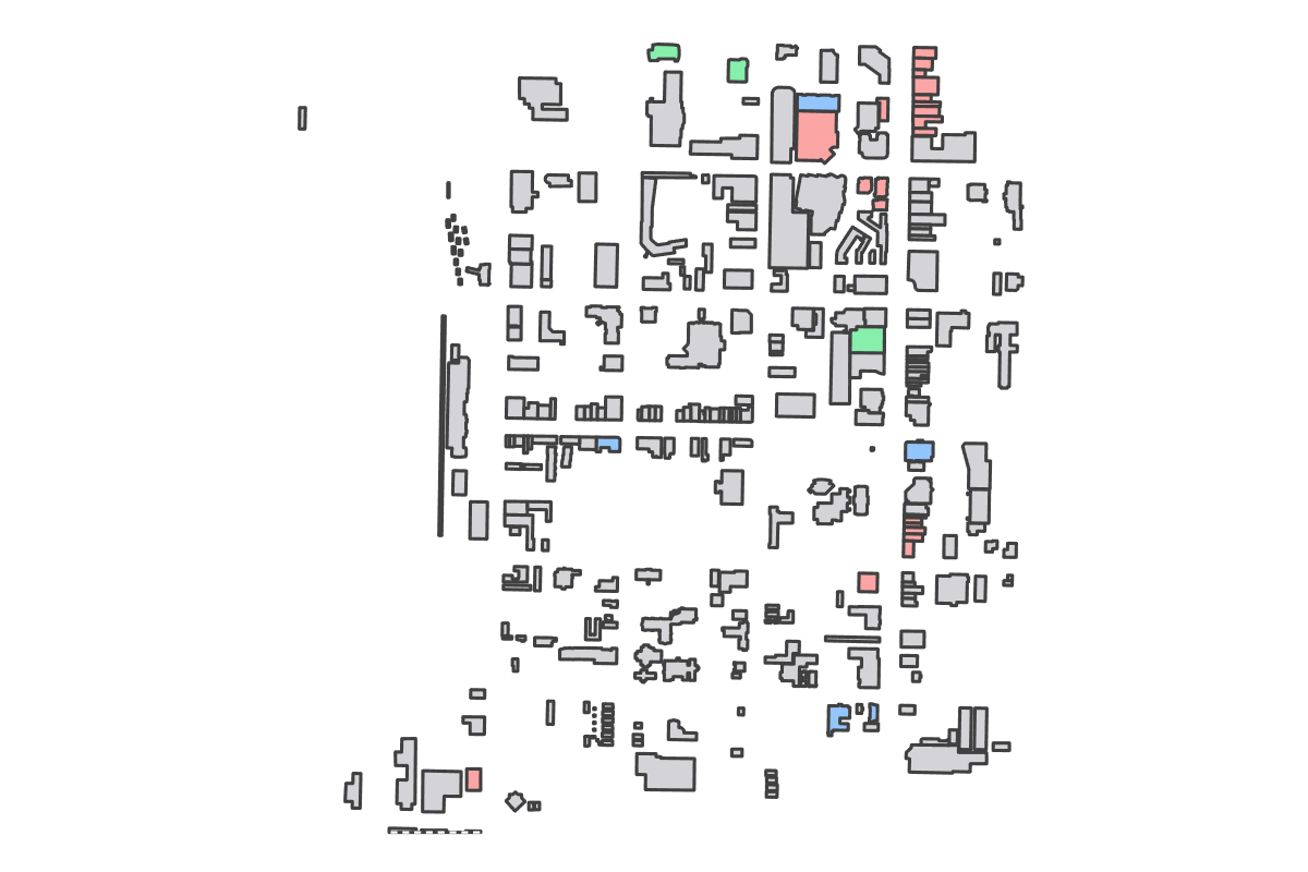 Program breakdown map