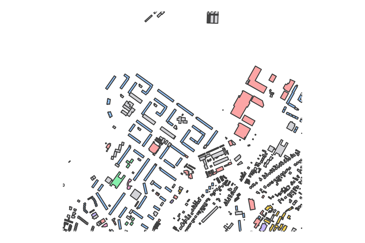 Program breakdown map