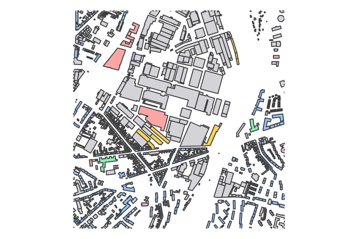 Program breakdown map