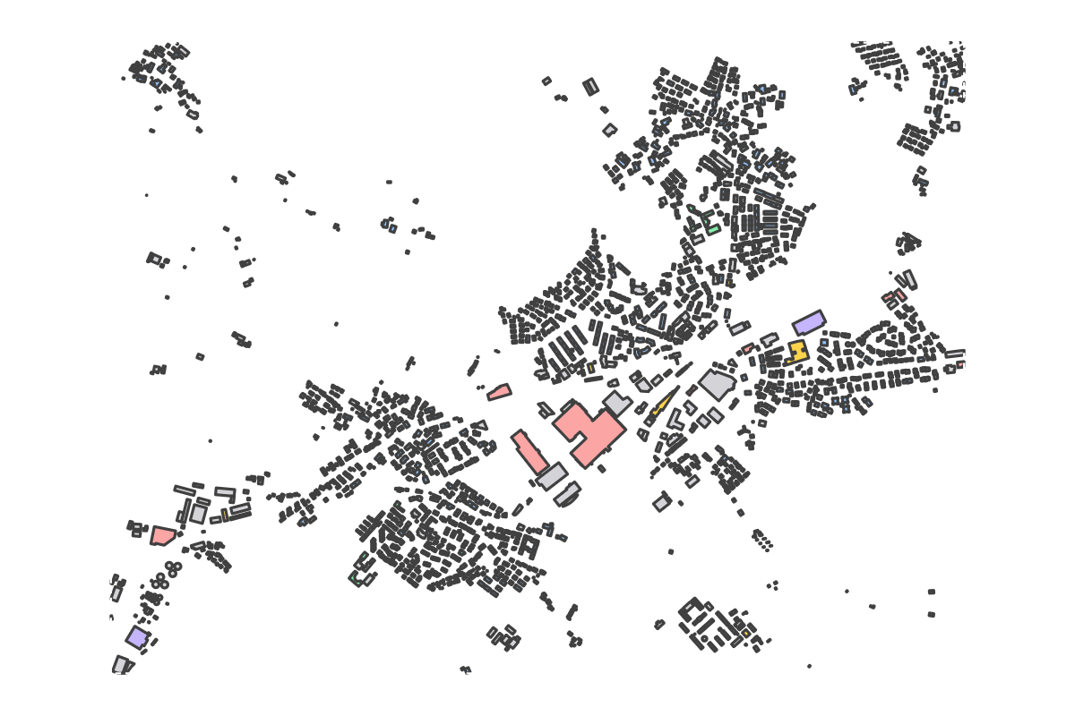 Program breakdown map