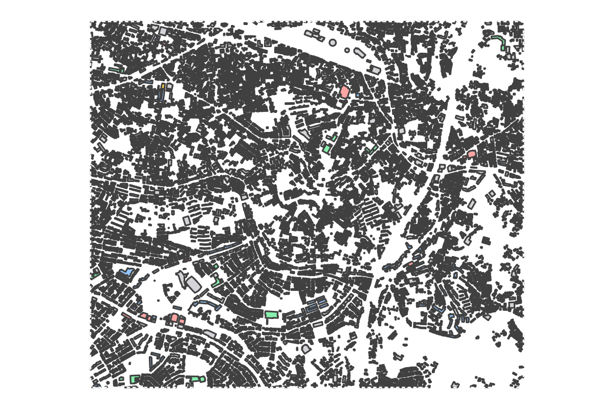 Program breakdown map