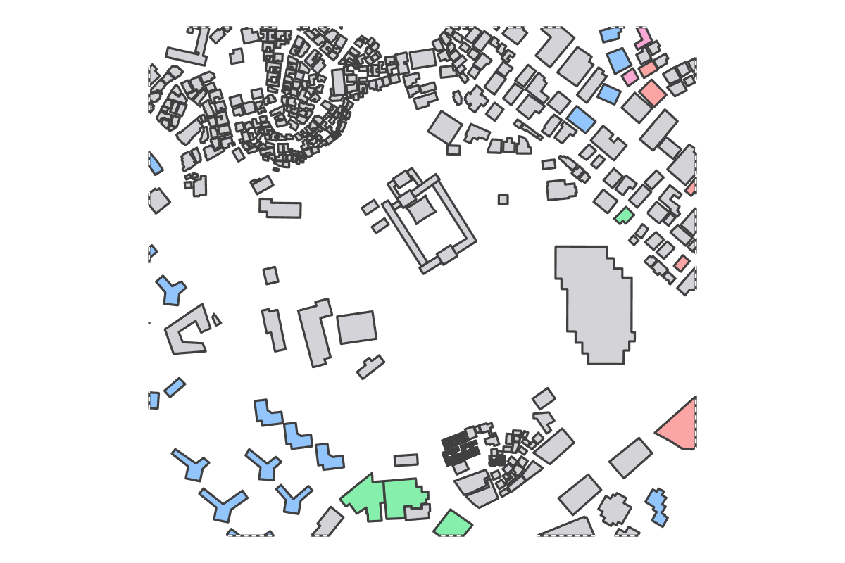 Program breakdown map