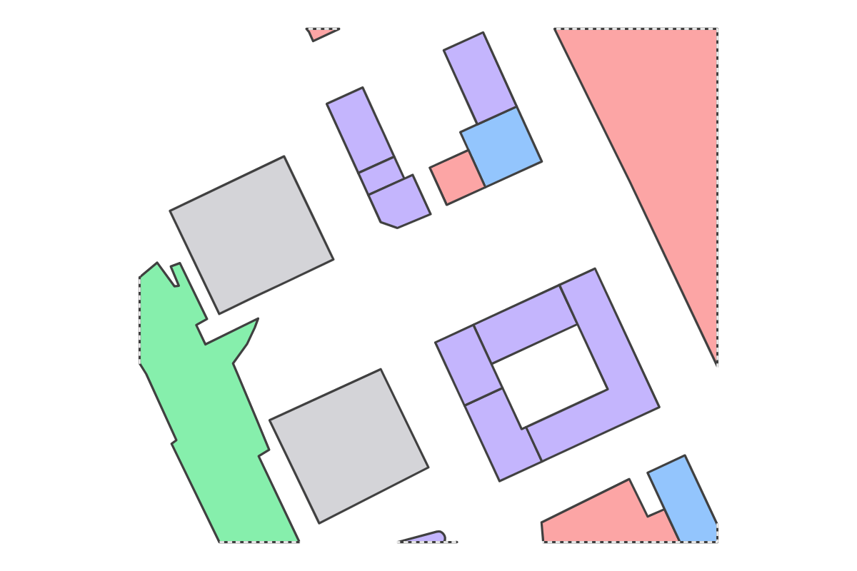 Program breakdown map