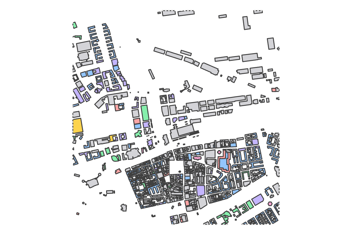 Program breakdown map