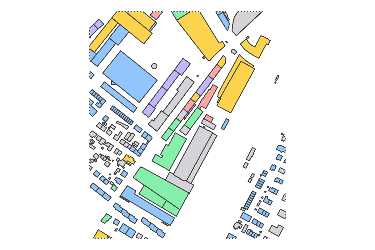 Program breakdown map