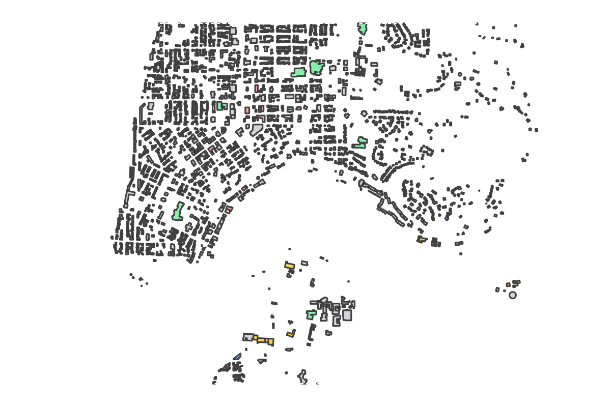 Program breakdown map