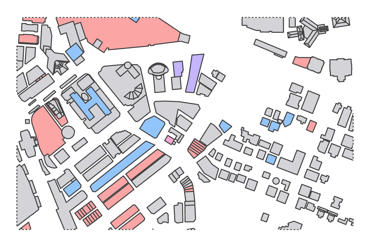 Program breakdown map