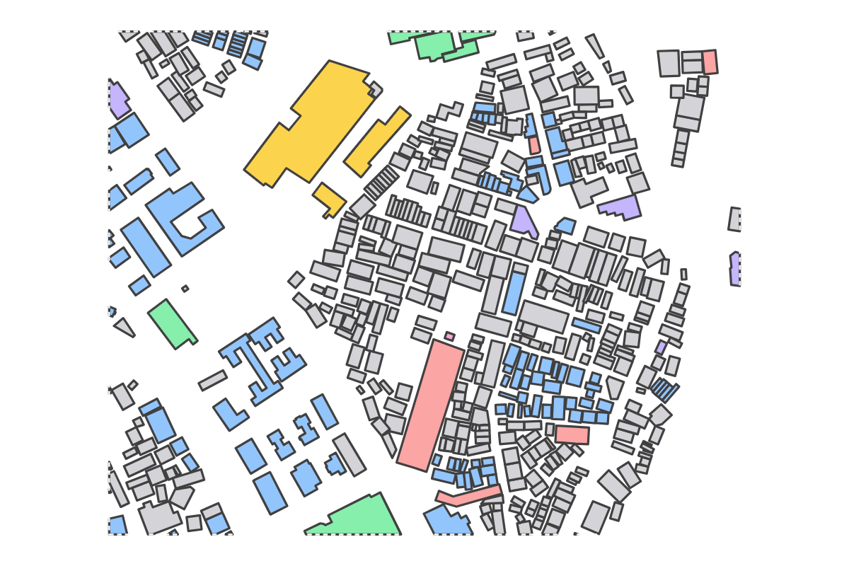 Program breakdown map