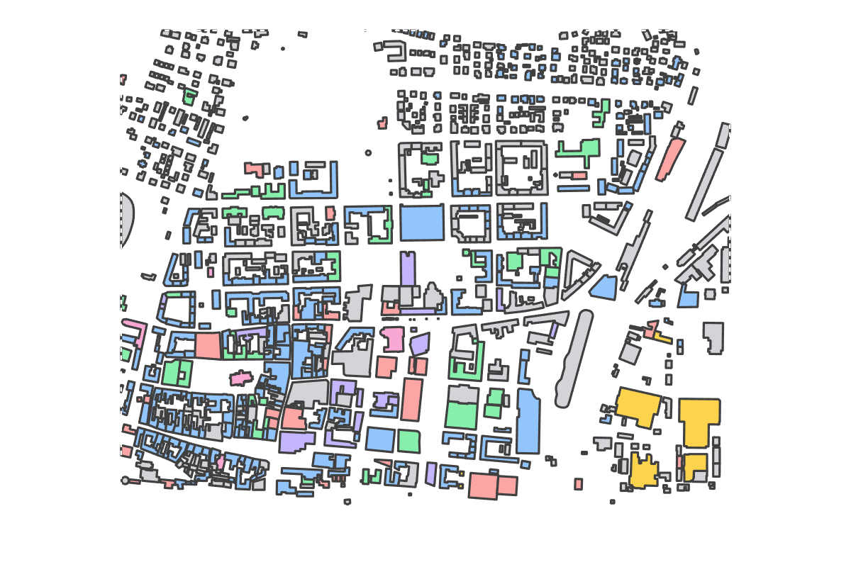 Program breakdown map