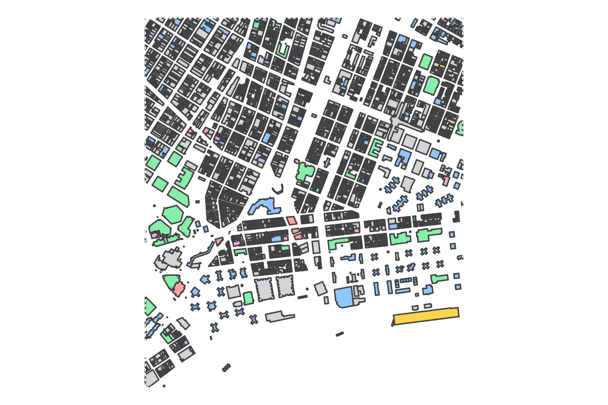 Program breakdown map