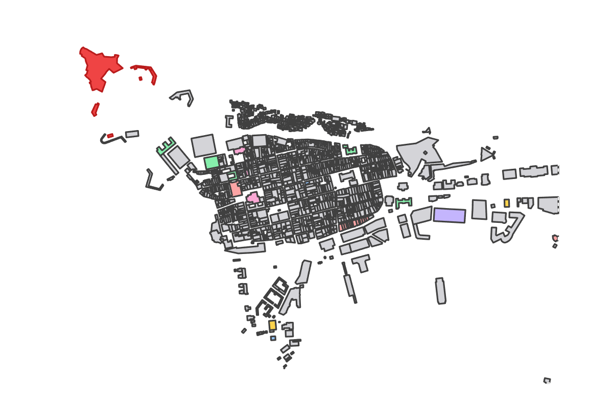 Program breakdown map