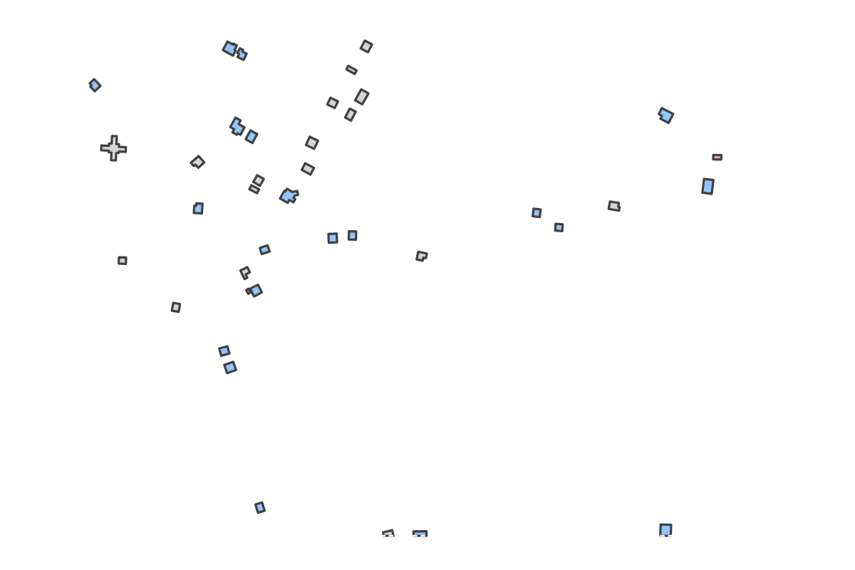 Program breakdown map
